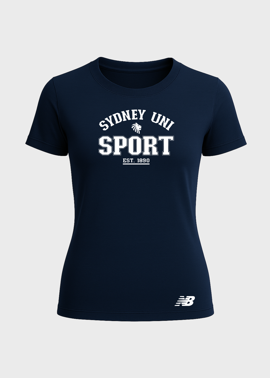 Female Cotton Tee #1 (Navy)