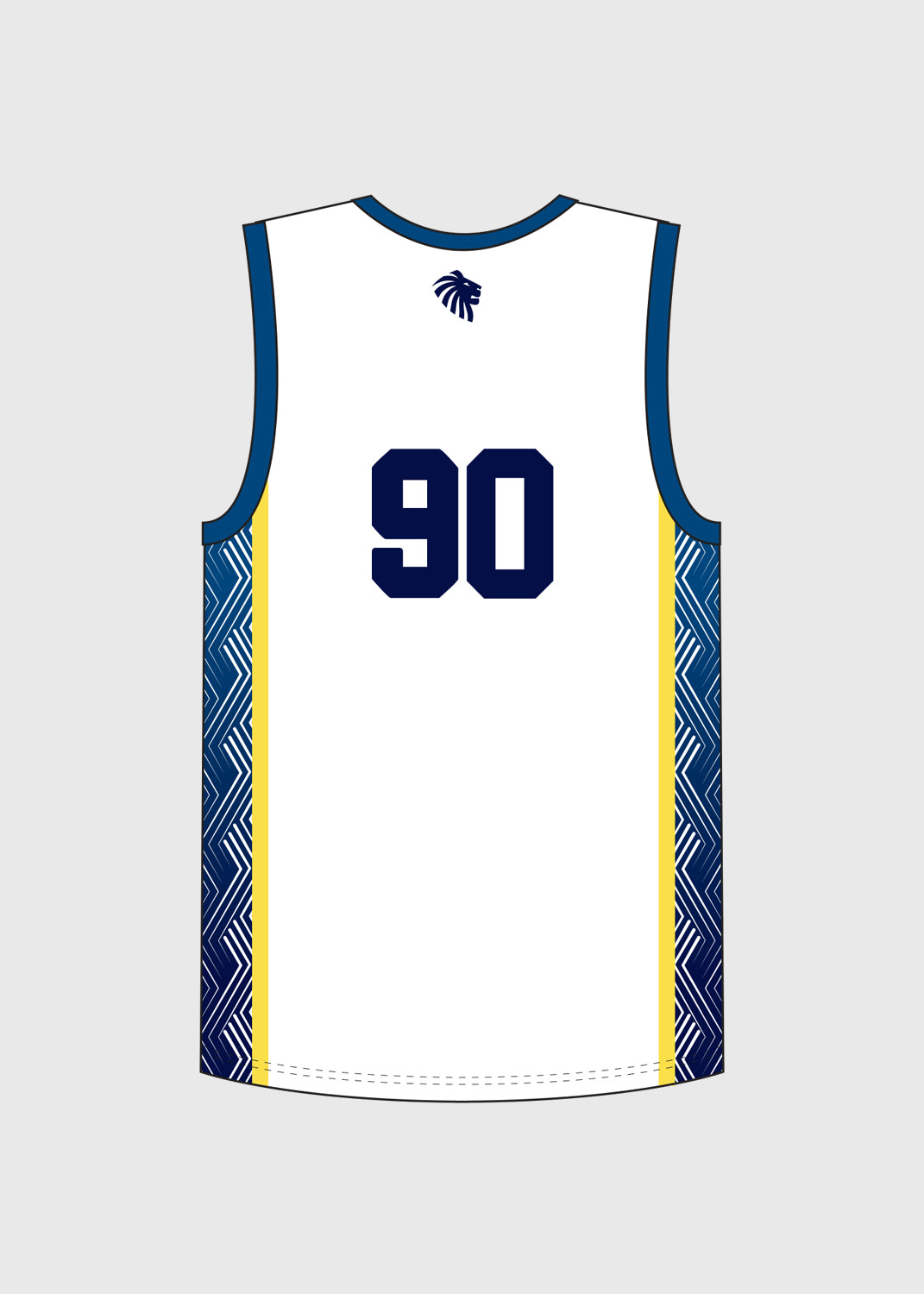 Male Adult Match Basketball Singlet #4