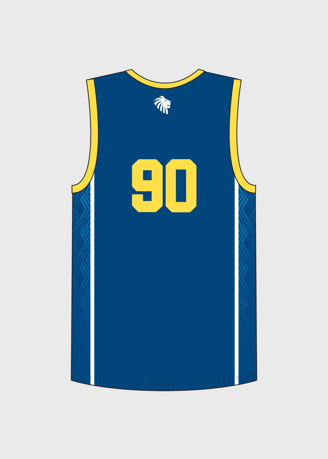 Male Adult Match Basketball Singlet #1