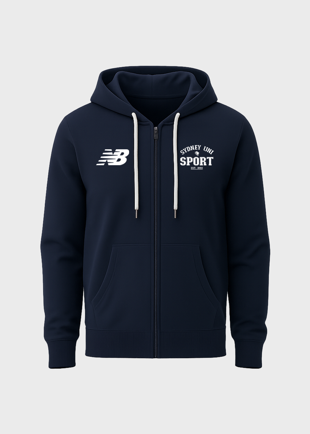 Female Zip Hoodie #1 (Navy)